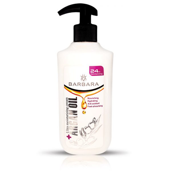 کرم آبرسان دست و صورت باربارا مدل Argan Oil