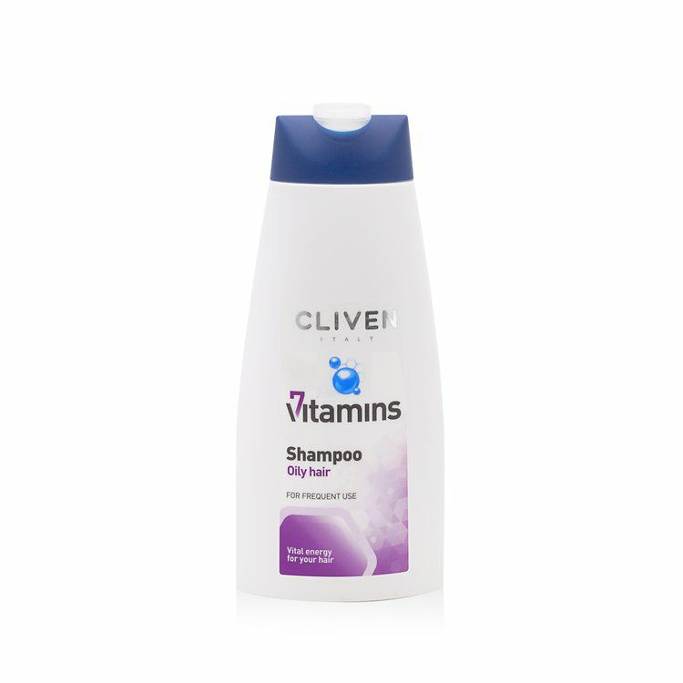 شامپو موی چرب کلیون مدل 7 Vitamins حجم ۵۰۰ میلی‌ لیتر
