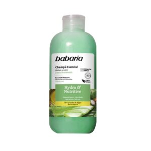 شامپو آبرسان و تغذیه کننده مو باباریا مدل Hydra & Nutritive حجم ۵۰۰ میلی‌لیتر
