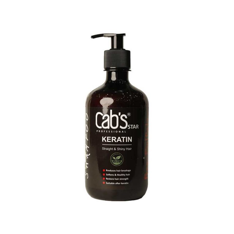 شامپو Cabs Star مدل Keratin حجم ۵۰۰ میلی‌ لیتر
