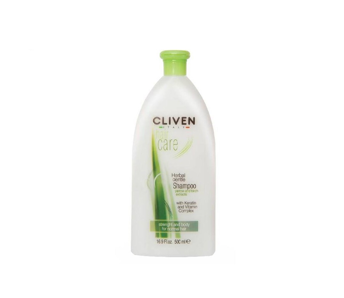 شامپو کلیون کراتینه مدل Herbal Gentle Shampoo حجم ۵۰۰ میلی لیتر