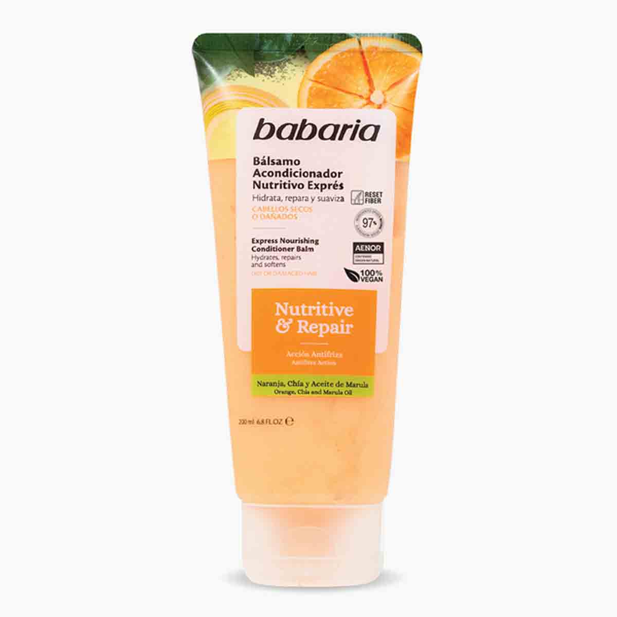 نرم کننده و ترمیم کننده باباریا مدل Nutritive & Repair حجم 200 میلی لیتر