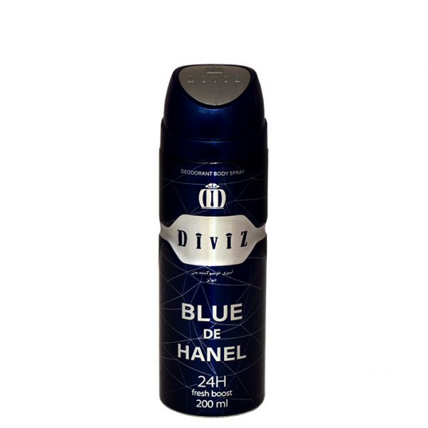 اسپری دئودورانت دیوایز مدل Blue De Hanel حجم 200 میلی لیتر