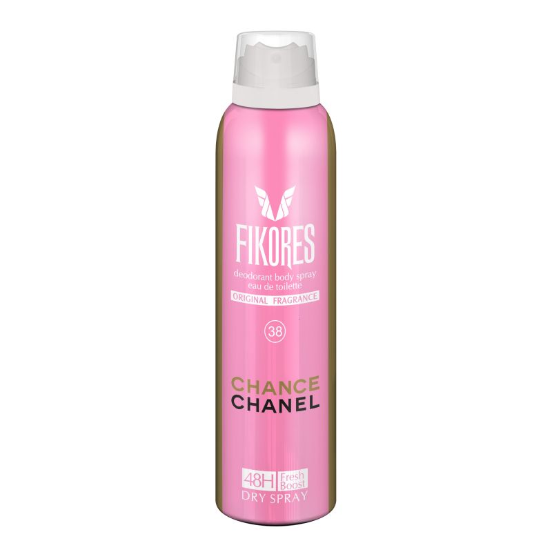 اسپری بدن زنانه فیکورس مدل Chance Chanel حجم 200 میلی لیتر