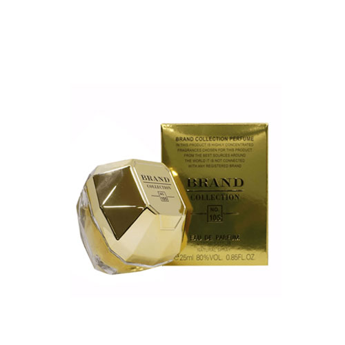 عطر جیبی زنانه برند کالکشن مدل Paco Rabanne Lady Million No.105 حجم 25 میلی لیتر