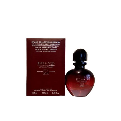 عطر جیبی زنانه برند کالکشن مدل Black XS L’Exces No.210 حجم 25 میلی لیتر