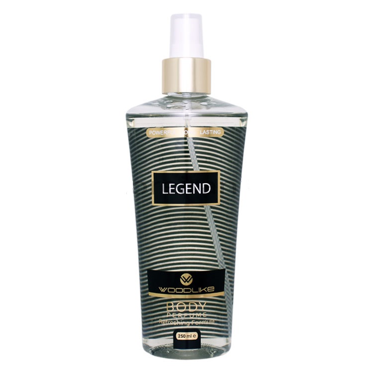 بادی اسپلش مردانه وودلایک مدل Legend حجم 250 میلی لیتر