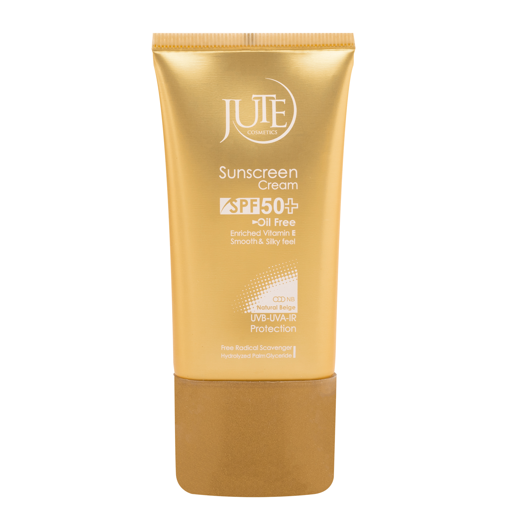 کرم ضد آفتاب بژ طبیعی ژوت SPF50 مناسب پوست چرب حجم 40 میلی لیتر