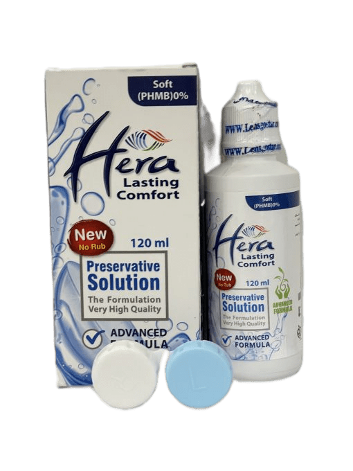 مایع لنز هرا(۱عدد جالنزی) مدل Lasting Comfort حجم ۱۲۰ میلی لیتر