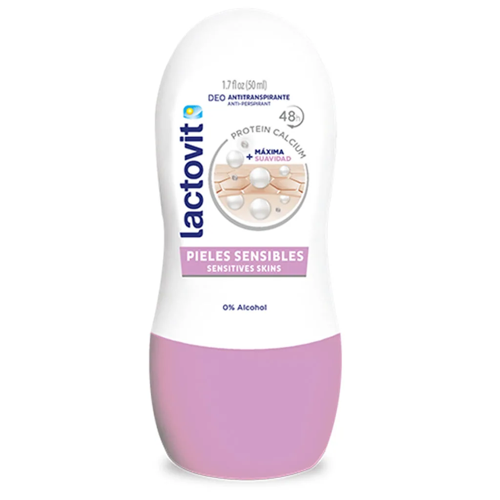 مام رول ضد عرق لاکتویت Lactovit مدل Sensitive