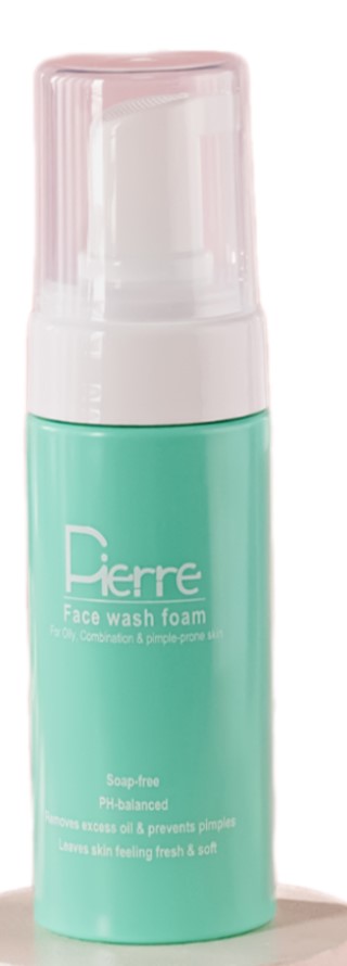فوم شستشوی صورت Pierre مخصوص پوست چرب | پاکسازی عمیق و کنترل چرب پوست 200ml