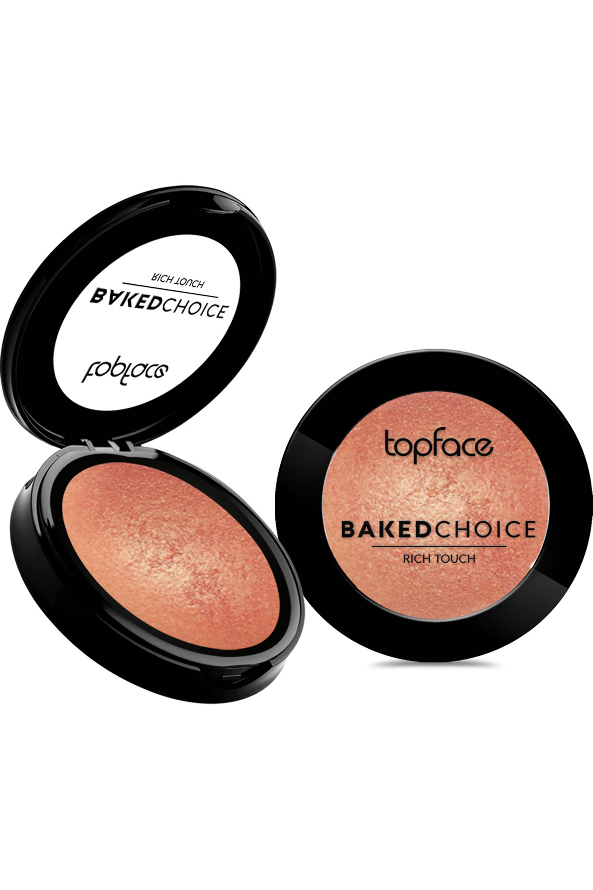 رژگونه تراکوتا بک چویس تاپ فیس TOPFACE مدل Baked Choice Rich Touch Blush On - تصویر 6