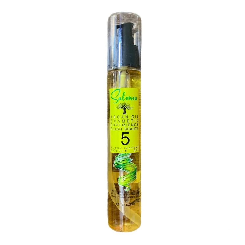 روغن مو آرگان 5 کاره سالومون حجم 85 میل