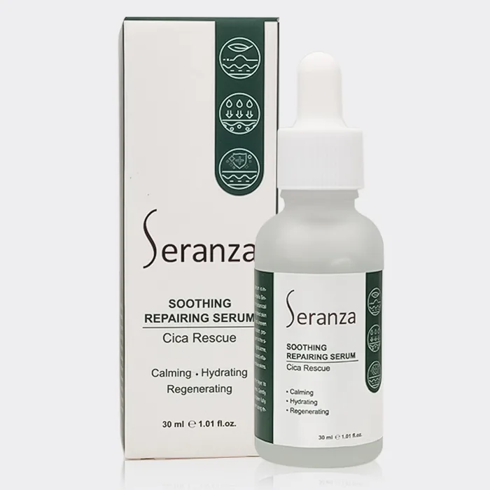 سرم ترمیم کننده سیکا سرانزا Seranza Soothing Repairing Serum Cica Rescue 30ml - تصویر 3
