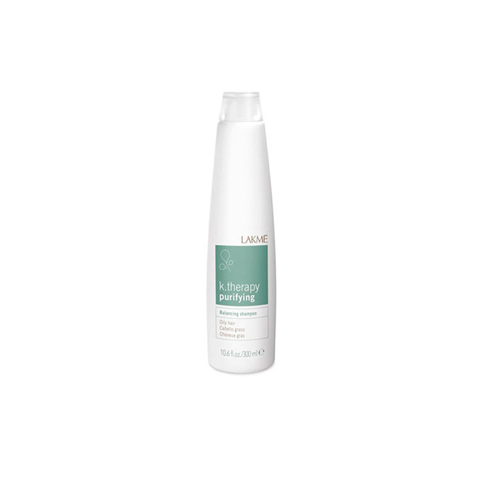 شامپو کنترل کننده چربی مو و پوست سر لاکمه حجم 300 میلی لیتر- Lakme k.therapy purifying Shampoo