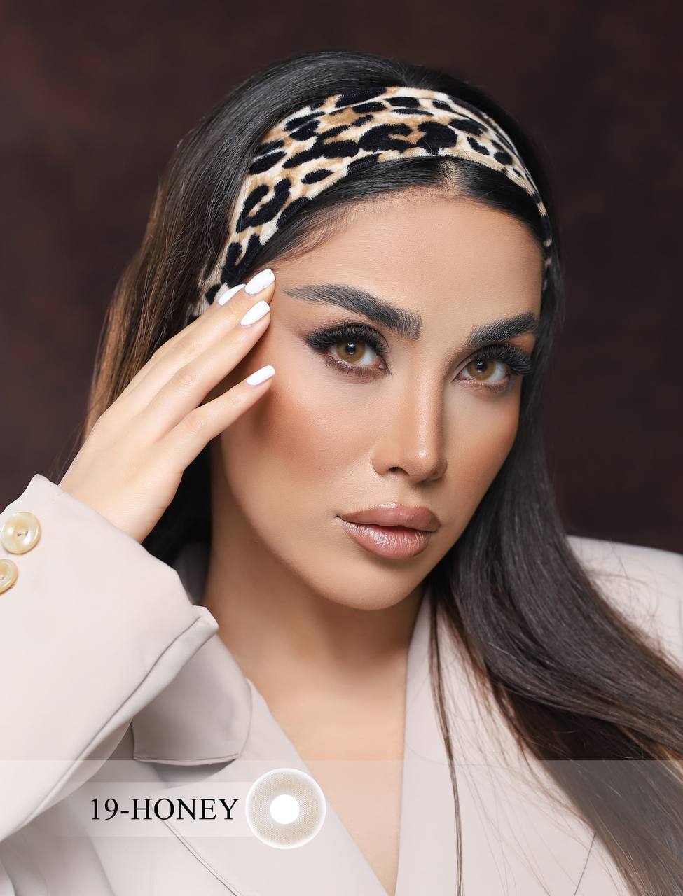 لنز چشم فصلی کانفست شماره19 با رنگ  HONEY