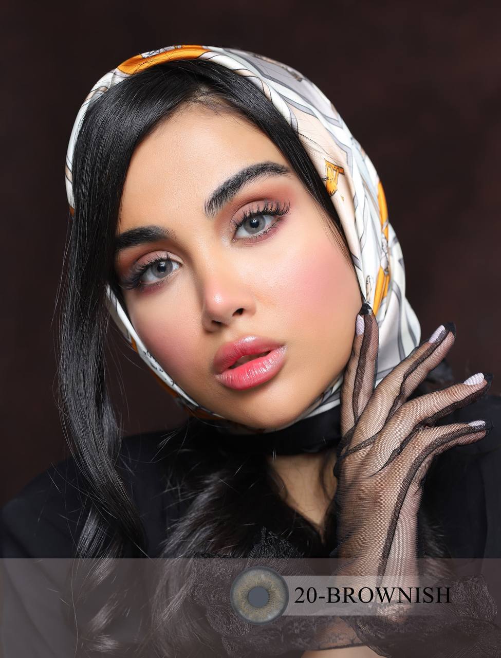 لنز چشم فصلی کانفست شماره20 با رنگ Brownish