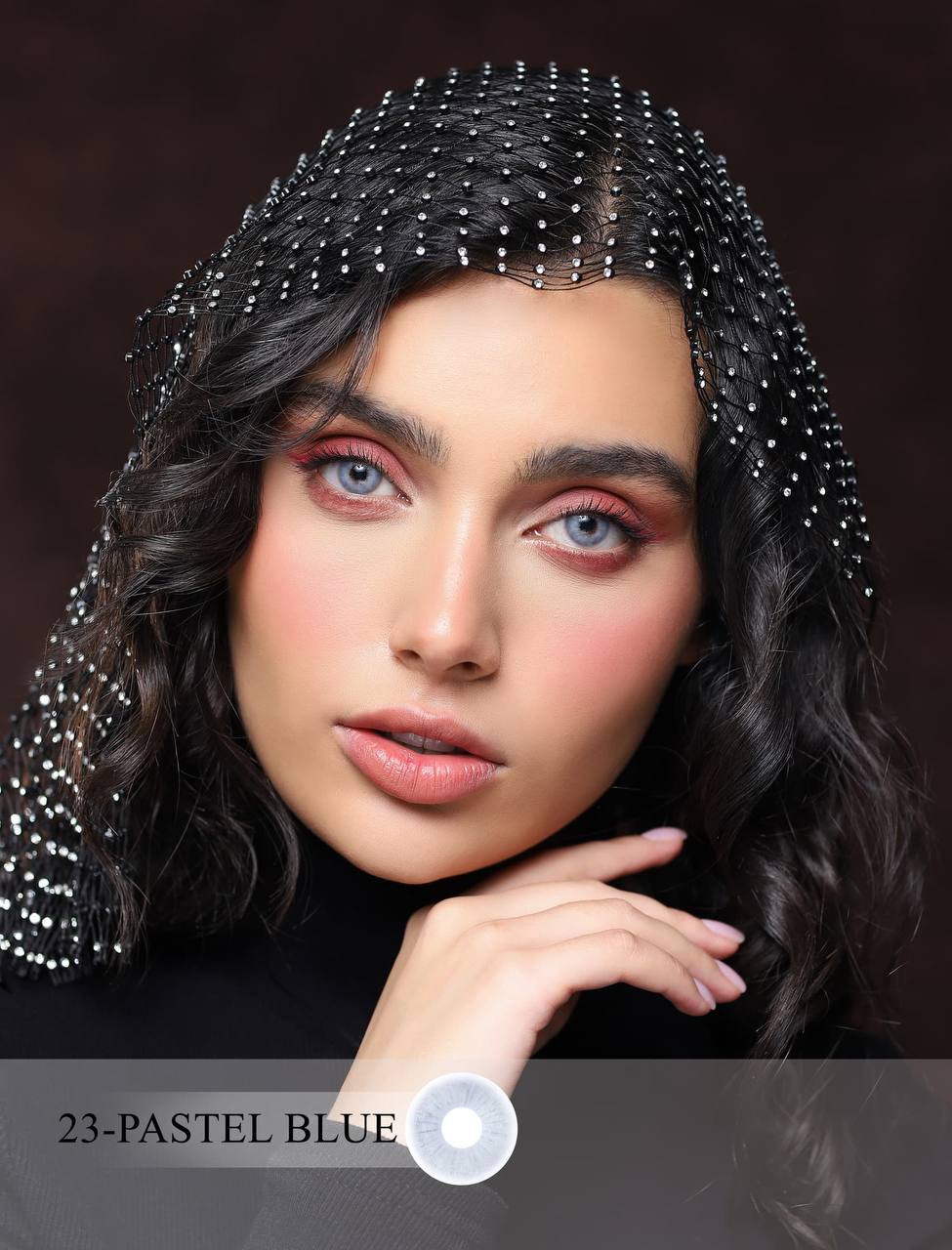 لنز چشم فصلی کانفست شماره23 با رنگ  PASTEL BLUE
