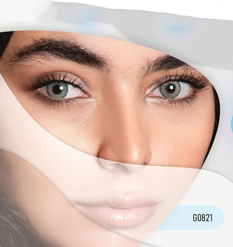 لنز سالیانه طوسی یخی کلیر ویژن کدG0721