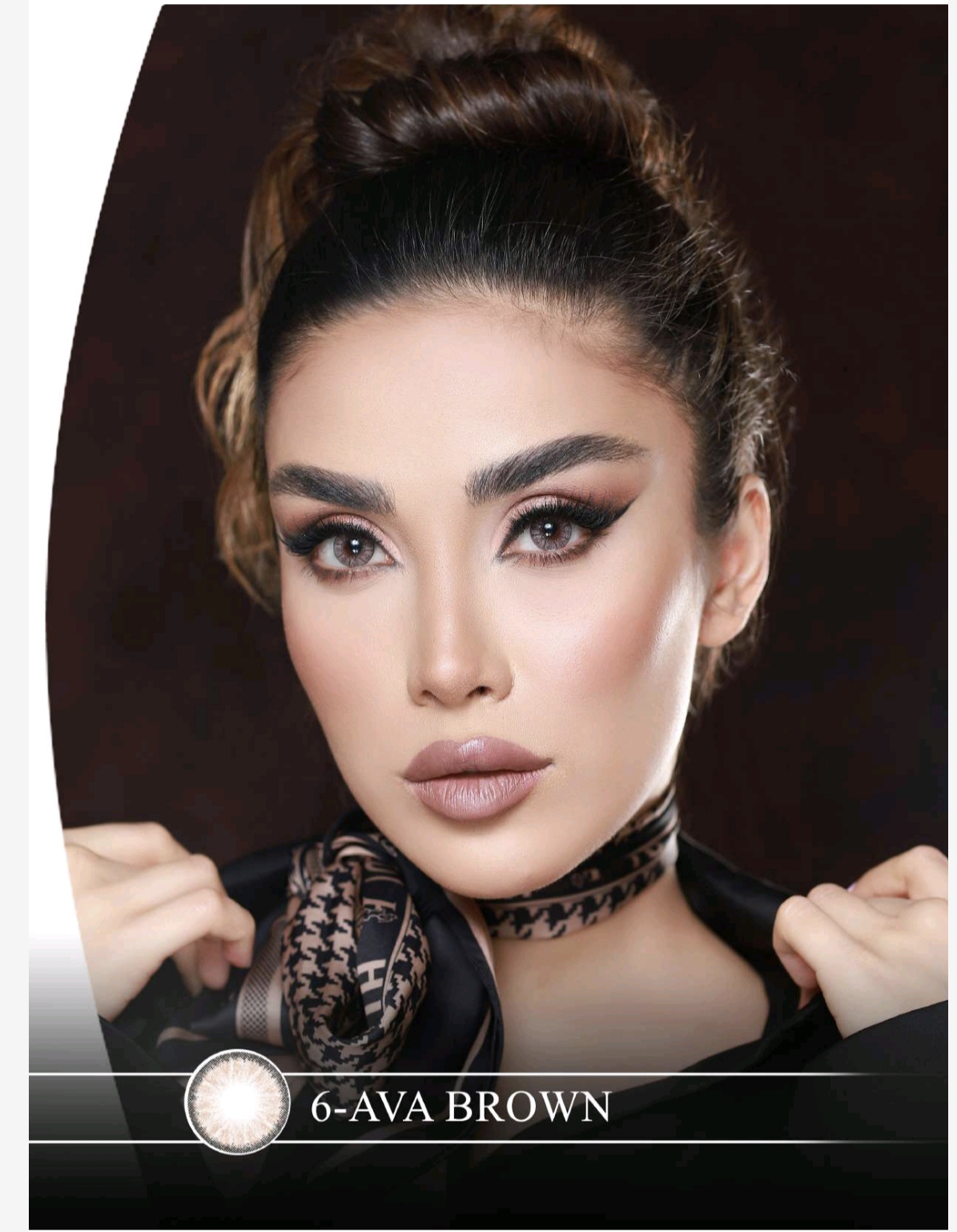 لنز چشم هرا گریس شماره 6رنگAVA BROWN