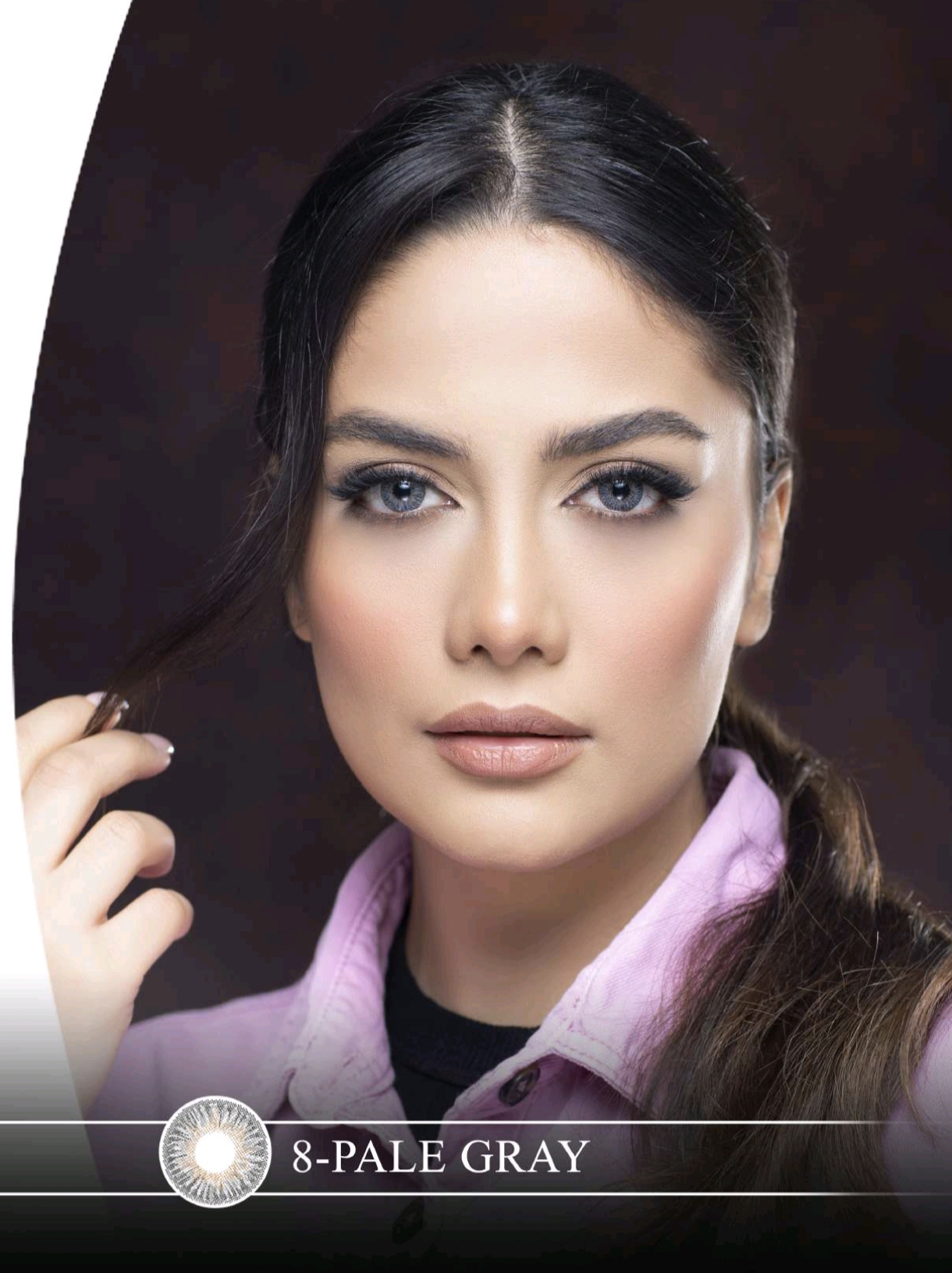 لنز چشم هرا گریس شماره 8رنگPALE GRAY