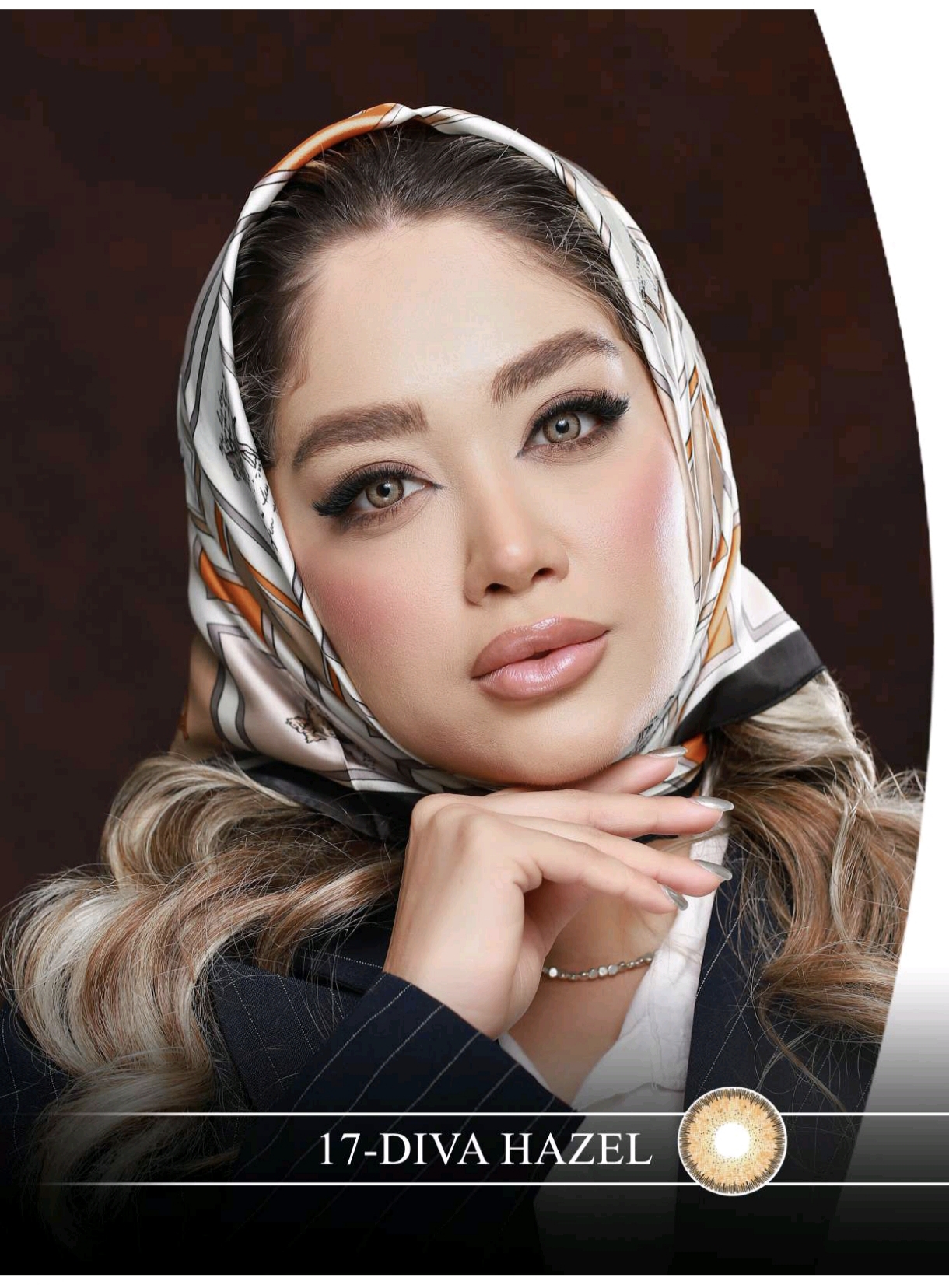 لنز چشم هرا گریس شماره17رنگ DIVA HAZEL