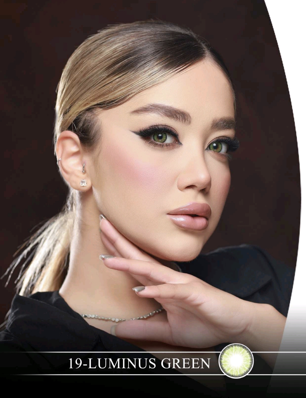 لنز چشم هرا گریس شماره19رنگ LUMINUS GREEN