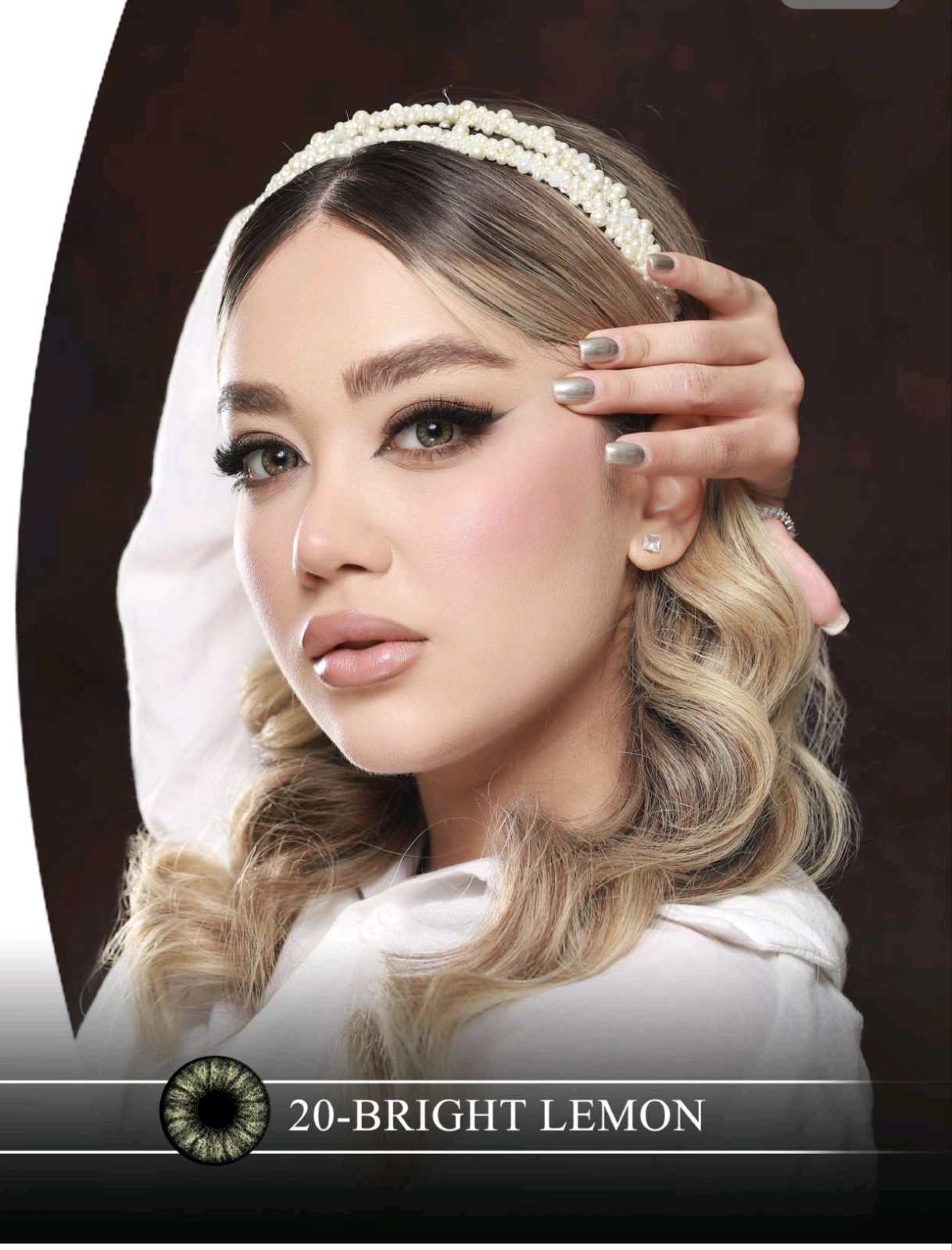 لنز چشم هرا گریس شماره20رنگ BRIGHT LEMON