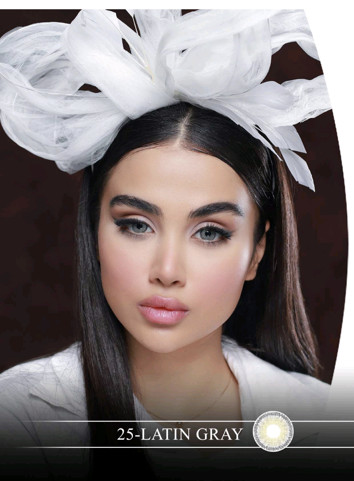 لنز چشم هرا گریس شماره25رنگ LATIN GRAY