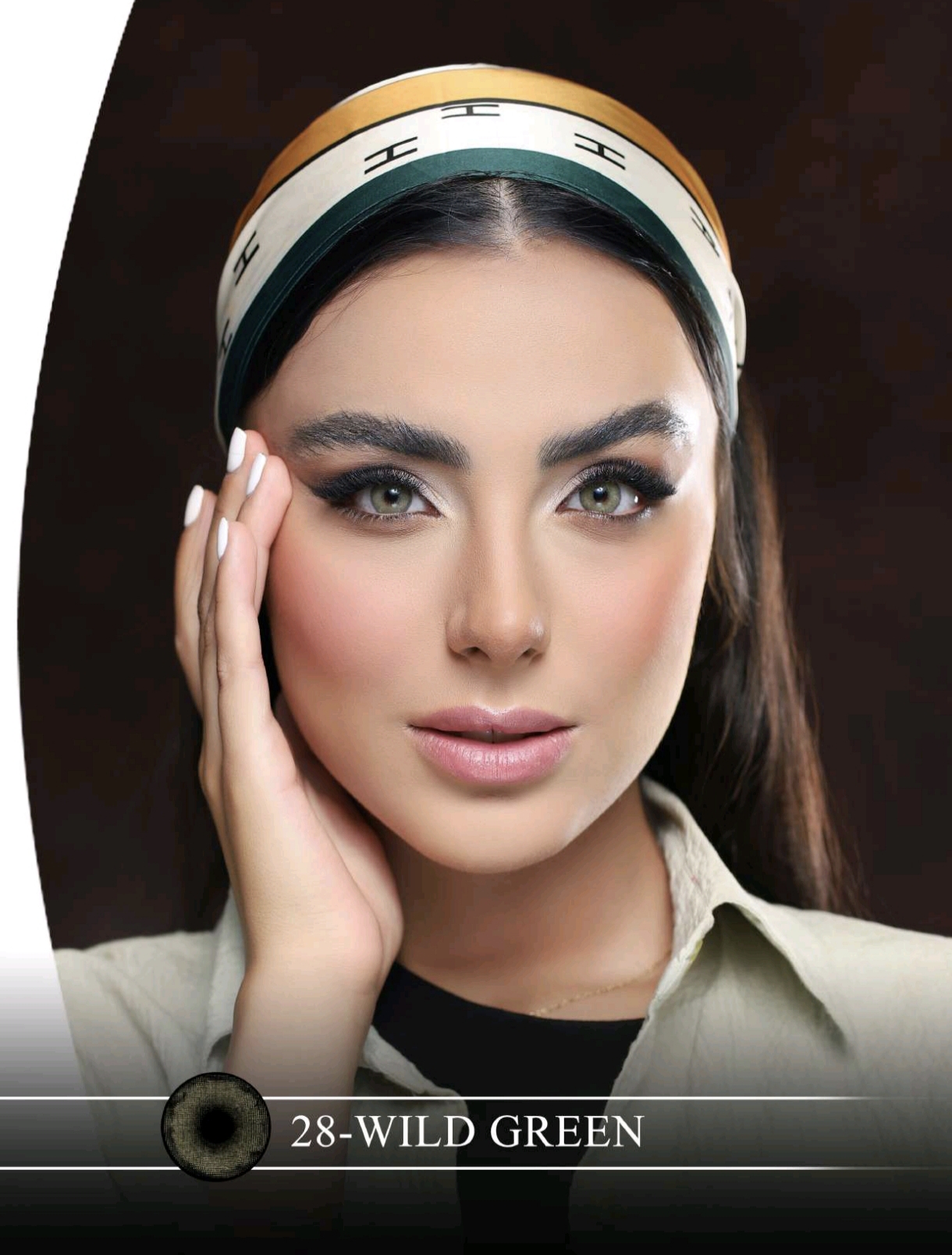 لنز چشم هرا گریس شماره28رنگ WILD GREEN