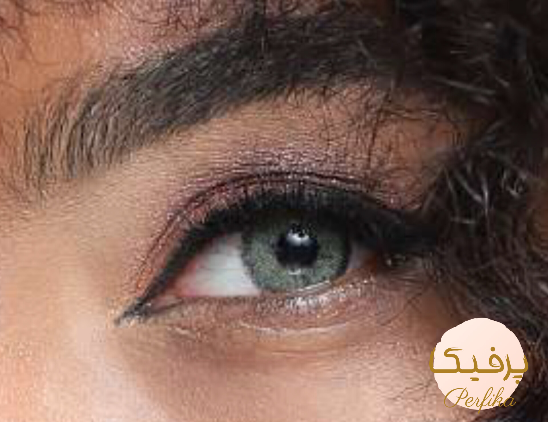 لنز چشم بیوتی شماره ۱۶ کد مدل SDA310  رنگ سبز دوردار