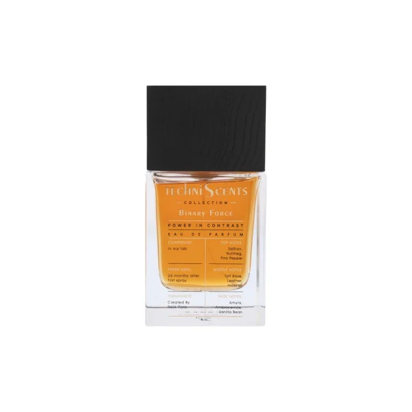 ادوپرفیوم مردانه رلیک مدل Techni Scents Binary Force با رایحه گرم حجم 100 میلی‌لیتر