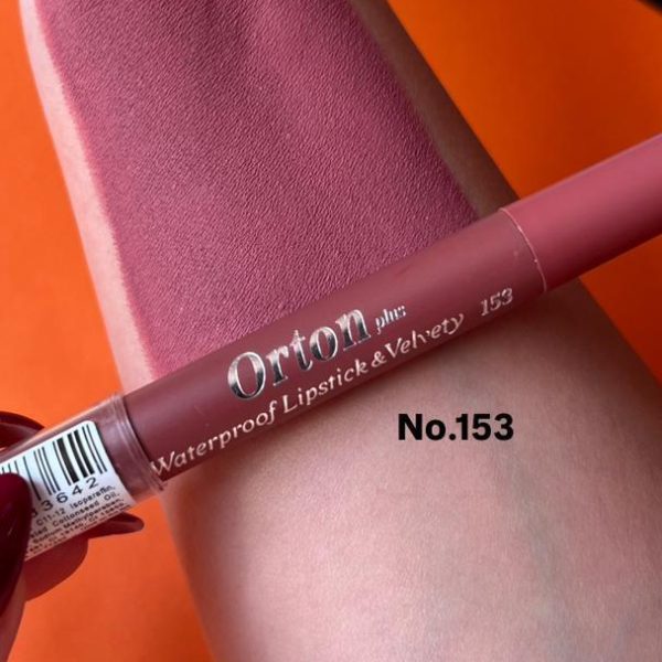 رژ مدادی واترپروف اورتون پلاس Orton plus شماره153