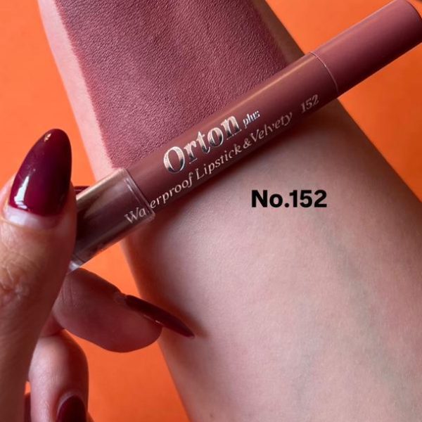 رژ مدادی واترپروف اورتون پلاس Orton plus شماره152
