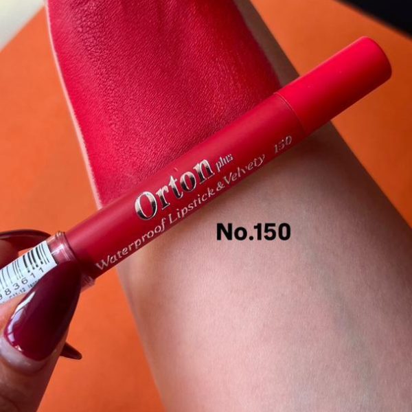 رژ مدادی واترپروف اورتون پلاس Orton plus شماره160