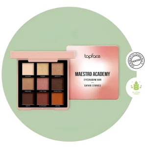 پالت سایه 9رنگ چشم تاپ فیس مدل Maestro Academy شماره 002 - تصویر 2