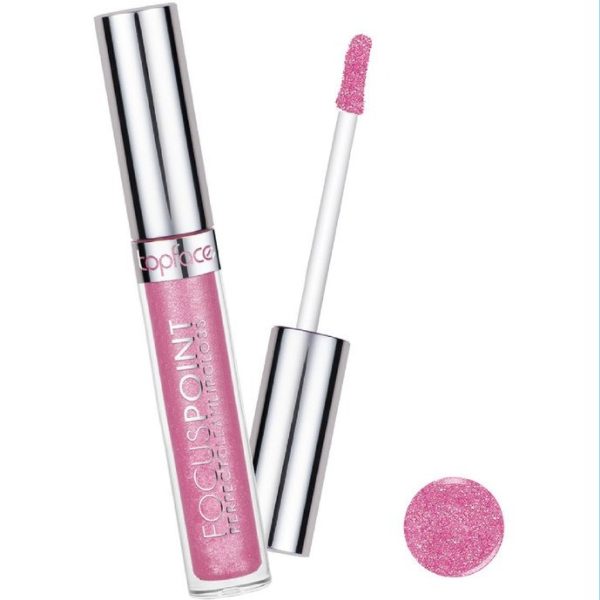 رژلب مایع شاین فوکوس پوینت تاپ فیس شماره 105 مدل Topface Focus Point Perfect Gleam Lip Gloss