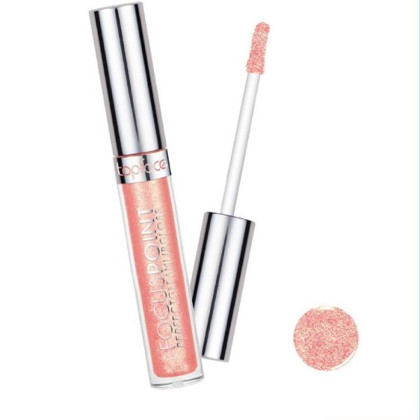 رژلب مایع شاین فوکوس پوینت تاپ فیس شماره 106 مدل Topface Focus Point Perfect Gleam Lip Gloss