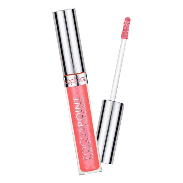 رژلب مایع شاین فوکوس پوینت تاپ فیس شماره 107 مدل Topface Focus Point Perfect Gleam Lip Gloss
