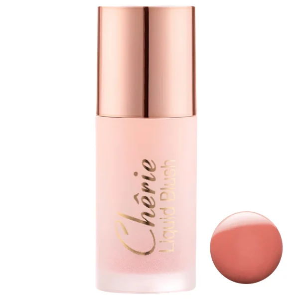 رژگونه مایع تاپ فیس مدل CHERIE LIQUID BLUSH شماره 002