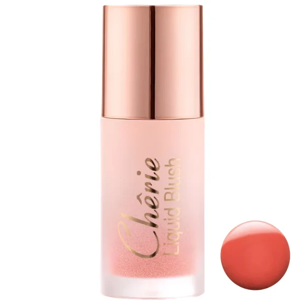 رژگونه مایع تاپ فیس مدل CHERIE LIQUID BLUSH شماره 005