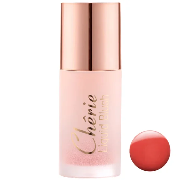 رژگونه مایع تاپ فیس مدل CHERIE LIQUID BLUSH شماره 004